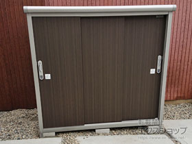 の物置・屋外倉庫 エスモ 一般型 1650×750×1501 ESE-1607E-DW 施工例