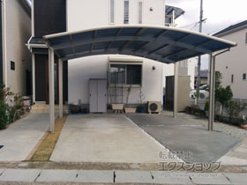 のカーポート レイナツインポートグラン　積雪〜20cm対応 施工例