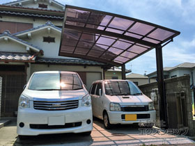 のカーポート レイナポートグラン　積雪〜20cm対応 施工例