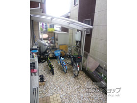 のサイクルポート・駐輪場 レイナポートグランミニ 積雪〜20cm対応 施工例