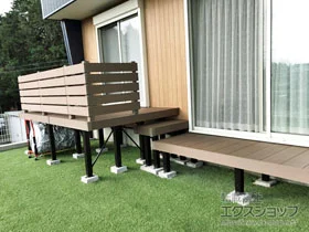 三重県いなべ市のウッドデッキの施工例一覧 | ウッドデッキならエクス