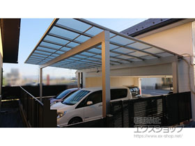 のカーポート エフルージュ トリプル 積雪〜20cm対応 施工例