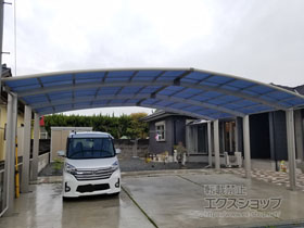 のカーポート レイナトリプルポートグラン　積雪〜20cm対応 施工例
