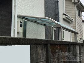 のテラス屋根 ヴェクターテラス R型 テラスタイプ 単体 積雪〜20cm対応 施工例