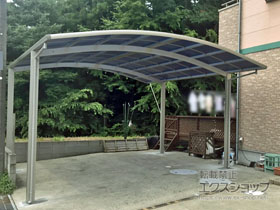のカーポート レイナツインポートグラン　積雪〜20cm対応 施工例