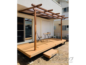 のウッドデッキ リウッドデッキ 200 施工例