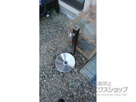 の立水栓・ガーデンシンク スプレスタンド60 左右仕様 蛇口1個セット 施工例