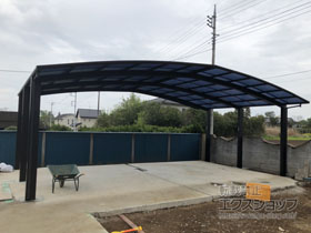 のカーポート レイナトリプルポートグラン　積雪〜20cm対応 施工例