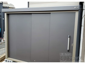 の物置・屋外倉庫 エスケーエイト SK8-130 一般型 2600×1600×1940 SK8-130-GK 施工例