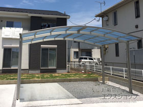 のカーポート レイナツインポートグラン　積雪〜20cm対応 施工例