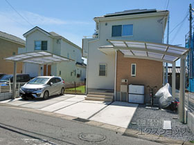 のカーポート レイナポートグラン　積雪〜20cm対応 施工例