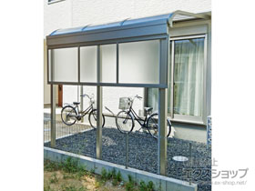 のテラス屋根 ソラリア R型 テラスタイプ 単体 積雪〜20cm対応 施工例