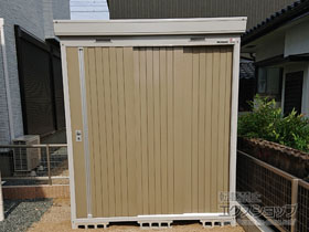 の物置・屋外倉庫 ネクスタ 一般型 1790×1370×2020 NXN-25S-MB 施工例