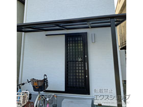 のテラス屋根 ヴェクターテラス F型 テラスタイプ 単体 積雪〜20cm対応 施工例