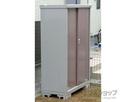 の物置・屋外倉庫 シンプリー 一般型 1100×515×1603 MJX-115DP-AR 施工例