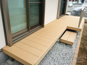 のウッドデッキ リウッドデッキ 200 施工例