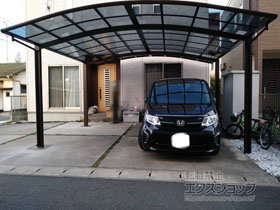 のカーポート レイナツインポートグラン　積雪〜20cm対応 施工例