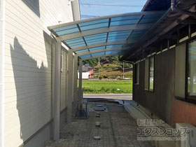 のカーポート レイナポートグラン 縦連棟　積雪〜20cm対応 施工例