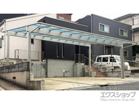 のカーポート エフルージュ トリプル 積雪〜20cm対応 施工例