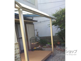 のテラス屋根 ヴェクターテラス R型 テラスタイプ 単体 積雪〜20cm対応 施工例