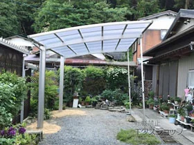 YKKAPのカーポート レイナポートグラン　積雪～20cm対応 施工例