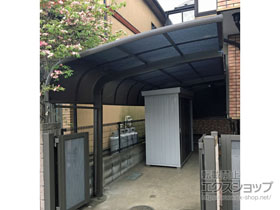 のカーポート テールポートシグマIII 延長 積雪〜20cm対応 施工例