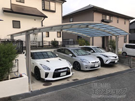 のカーポート レイナトリプルポートグラン　積雪〜20cm対応 施工例