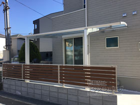 のカーポート レイナポートグラン　積雪〜20cm対応 施工例