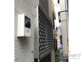 の面格子・窓格子 アルミ面格子 ヒシクロス 施工例