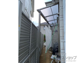 のテラス屋根 スピーネ F型 テラスタイプ 単体 積雪〜20cm対応 施工例