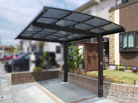 のカーポート フーゴA (アーチスタイル) 積雪〜20cm対応 施工例