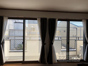 の二重窓（内窓） インプラス ダストバリア仕様 引違い窓 2枚建 施工例