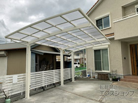 のカーポート レイナポートグラン 延長　積雪〜20cm対応 施工例