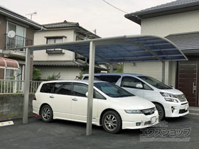 のカーポート レイナツインポートグラン　積雪〜20cm対応 施工例