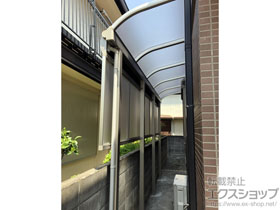 のテラス屋根 ヴェクターテラス R型 テラスタイプ 単体 積雪〜20cm対応 施工例