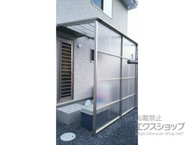 のストックヤード ストックヤードII 積雪50cm対応 オープンタイプ 施工例