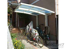 のサイクルポート・駐輪場 レイナポートグランミニ 積雪〜20cm対応 施工例