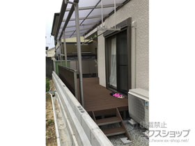 のウッドデッキ リウッドデッキ 200 ※L字納まり 施工例