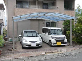 YKKAPのカーポート レイナツインポートグラン　積雪～20cm対応 施工例