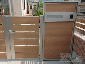 の機能門柱・ポスト ルシアスウォール 01型 W08 施工例