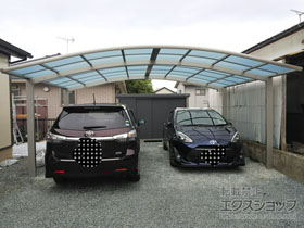 のカーポート レイナツインポートグラン　積雪〜20cm対応 施工例