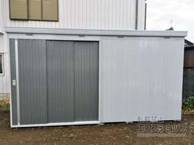 の物置・屋外倉庫 ネクスタ大型 一般型 4420×2210×2375（NXN-98H） NXN-98H-PG 施工例
