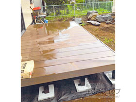 のウッドデッキ マージウッドデッキ 施工例