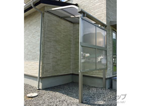 のテラス屋根 ヴェクターテラス R型 テラスタイプ 単体 積雪〜20cm対応 施工例