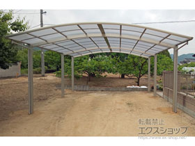 のカーポート レイナツインポートグラン 延長　積雪〜20cm対応 施工例