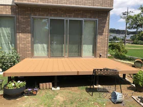 YKKAPのウッドデッキ リウッドデッキ 200 施工例