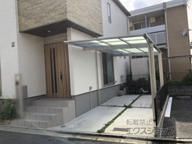 のカーポート エフルージュグラン　積雪〜20cm対応 施工例