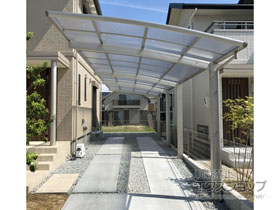 のカーポート レイナポートグラン 縦連棟　積雪〜20cm対応 施工例