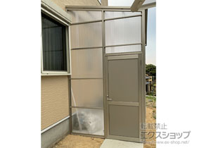 のストックヤード ストックヤードII 片側ドア付きタイプ 積雪〜20cm対応 施工例