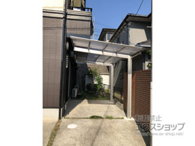 のカーポート エフルージュグラン　積雪〜20cm対応 マテリアルカラー 施工例